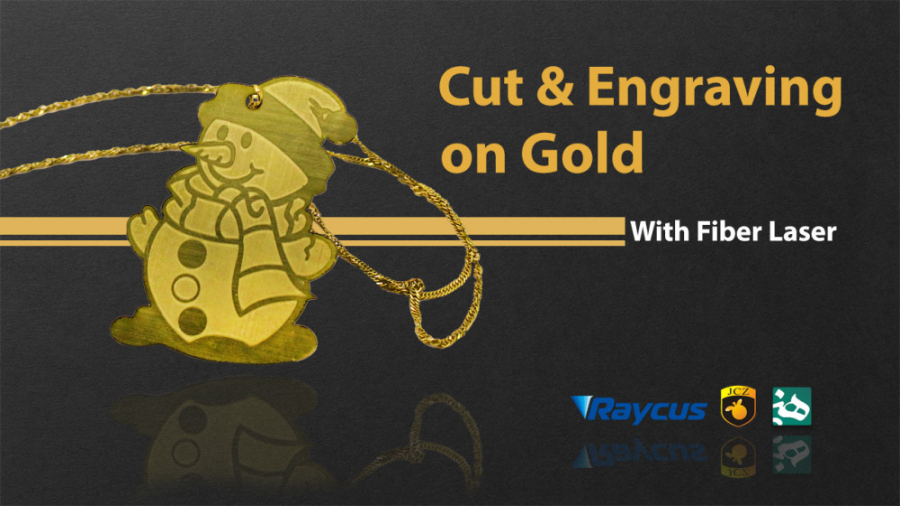 Engraving on brass metal (snowman)